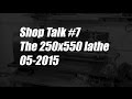 Shoptalk #7 / 9x20 lathe / 05-2015