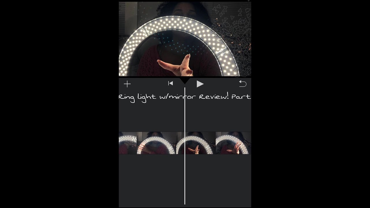 Neewer Ring Light w/mirror: Unboxing & Review ~ Part 2