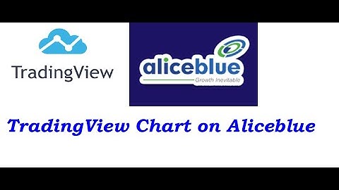 TRADINGVIEW CHART ON ALICEBLUE
