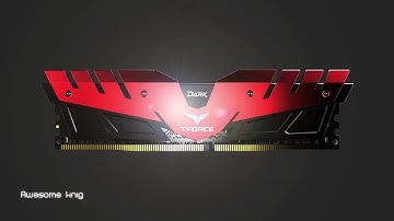 T FORCE GAMING SERIES  Dark  DDR4 SDRAM Desktop Memory module