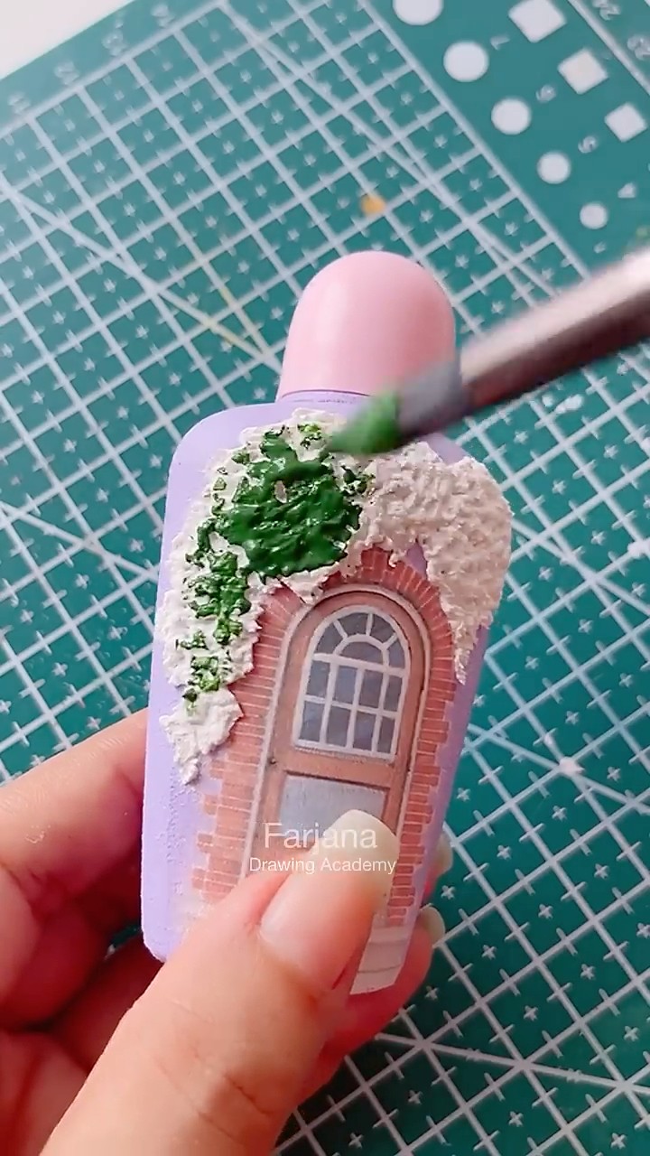 Bottle painting #painting #art #shorts
