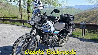 Royal Enfield Himalayan 450 in Georgia's Chattahoochee National Forest...