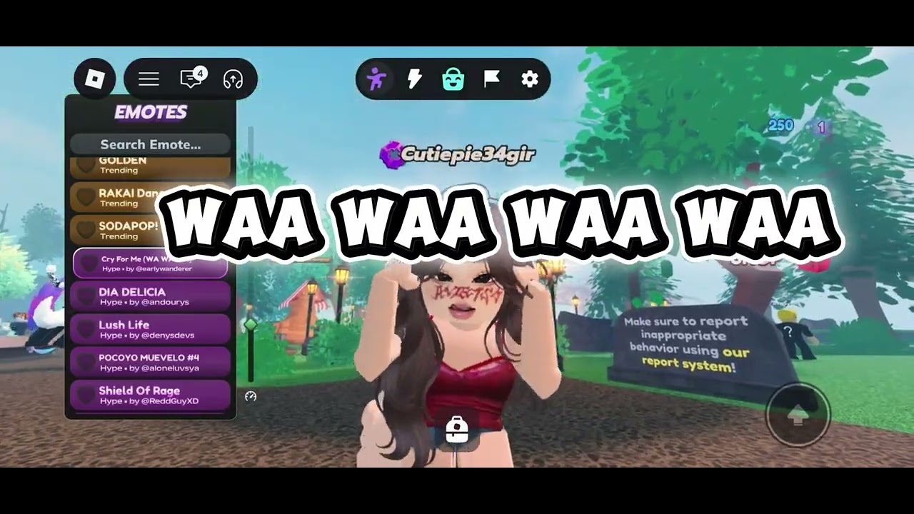 Song.  Crying for me