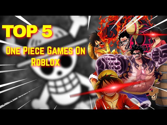 🏆TOP 5 ONE PIECE GAMES ON ROBLOX