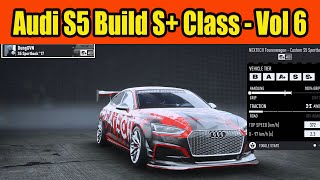 Audi S5 Build S+ Class Car in NFS Unbound Vol 6