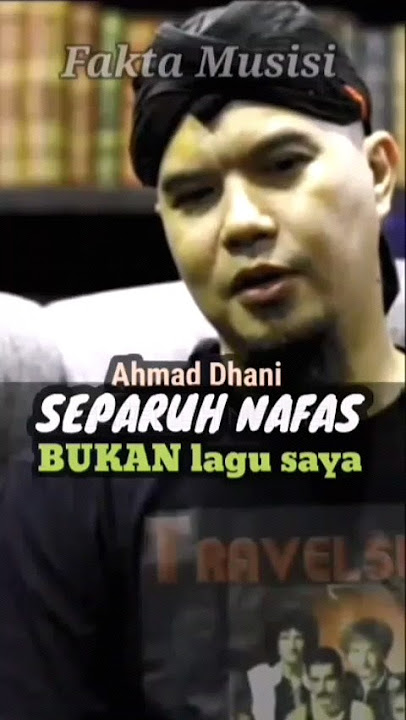Ahmad Dhani ungkap pencipta lagu Separuh Nafas Dewa19 , fakta musisi #shorts