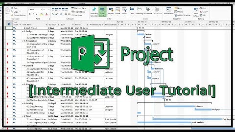 Microsoft Project Professional 2013 - Intermediate User Tutorial