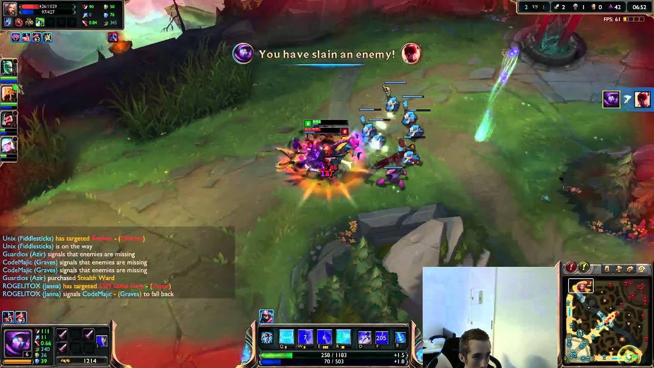 AD MALZAHAR 1v2 LOL OP