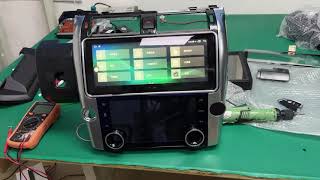 Zwnav 12.3 Inches Curved Flip Screen For Land Rover Discovery 4 Android Car Radio Navi Gps Head Unit