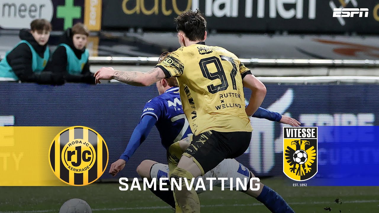 OLIEDOMME RODE KAART en HEERLIJK GEKRULD SCHOT💫 | Samenvatting Roda JC - Vitesse