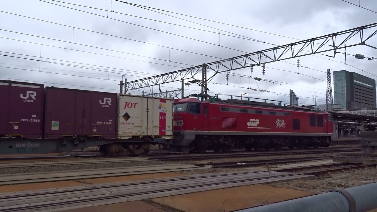 2026.02.28 貨物列車（4094列車）秋田駅到着