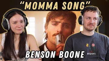 Benson Boone - Momma Song REACTION