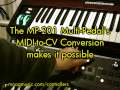 Moog Multi-Pedal MIDI-to-CV Conversion - Parameter Sequencing