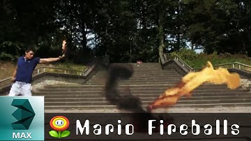 3Ds Max FumeFX Tutorial: Super Mario Fire Ball (100 Subs!)