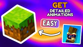 How To Download Detailed Animations For Minecraft Java 26.1.2 | Minecraft Resource Pack