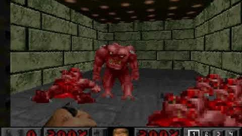 PSX Doom - Map13 - Command Center