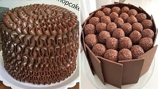 Best Birthday Chocolate Cake Decorating Tutorial | Easy Chocolate Cake Recipes | So Yummy Cake