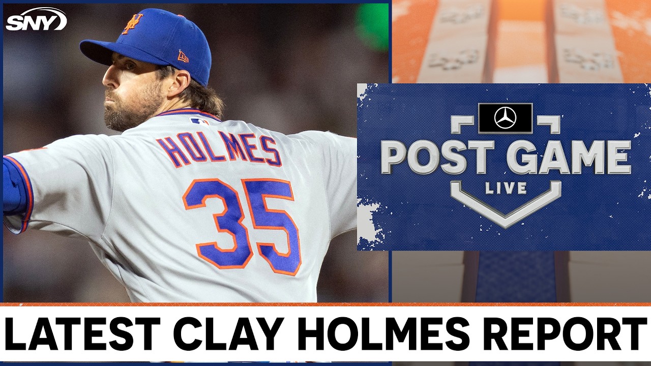 Chelsea Janes reports on Clay Holmes' status with Mets | Mets Post Game Live