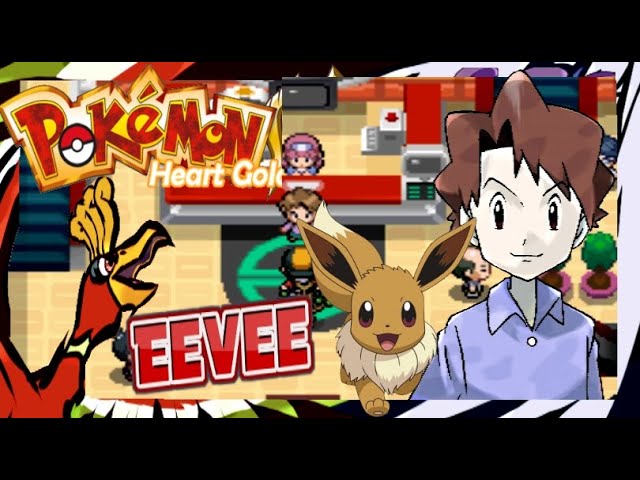 Como evoluir Eevee para Leafeon no Pokémon HEART GOLD ou SOUL