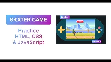 Practice HTML/CSS/JavaScript - Skater Game Project