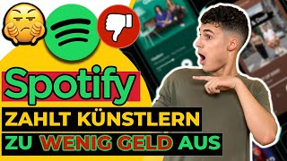 Zahlt Spotify Künstlern zu wenig Geld aus?! | Musikpromotion Experte deckt auf!