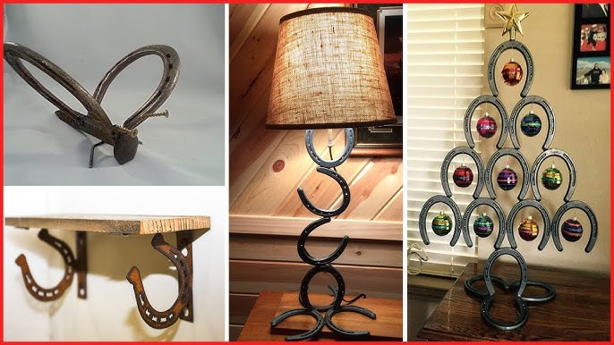 Lucky Horseshoe Craft Ideas - Recycled Home Decor 