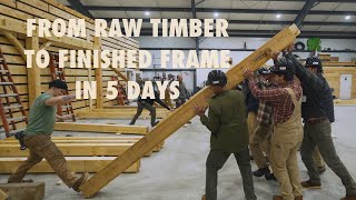 Mortise & Tenon: Learning to Timber Frame In Five Days