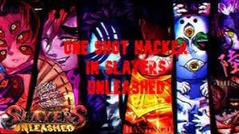 One shot hacker in slayers unleashed.... Caught in 4k📸