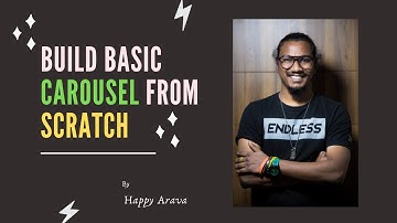 Build Basic Carousel from scratch in React | ReactJS | cookHappyCodes; | HappyArava
