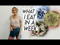 WHAT I EAT IN A WEEK WORKING 9-5 | a healthy week of eating!