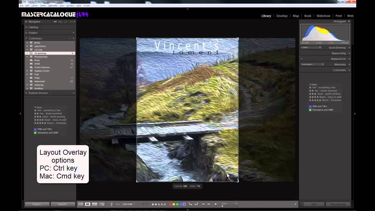Lightroom 4 Layout Overlay Options YouTube