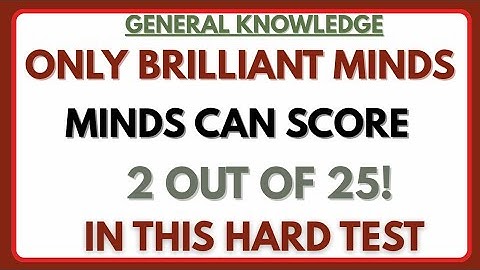 🔥 ONLY BRILLIANT MINDS CAN SCORE 2 OUT OF 25! 🧠 TEST YOUR IQ NOW | THINK AND LEARN