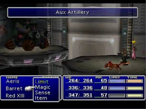 FFVII Hard Mode Mod - LLG Attempt - Hundred Gunner