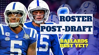 Indianapolis Colts LOADED ROSTER BREAKDOWN after NFL Draft