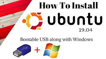 How to Install Ubuntu 19.04 Bootable USB Along With Windows?