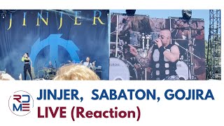 RDME - GOOD THINGS FESTIVAL 2022 Part 1 - JINJER, SABATON, GOJIRA First Time Live!!