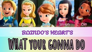 Sofia the first songs | What you're gonna do♪ (Lyrics) | color coded |