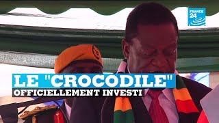 Zimbabwe, le  crocodile  officiellement investi