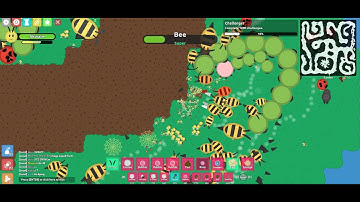 How to greed a Super Bee mid Spiral! Florr.io