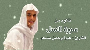 وترى الجبال تحسبها جامدة 🤍| سورة النمل | القارئ عبدالرحمن مسعد