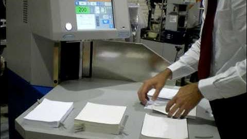 Paper counting machine - Vacuumatic Vicount 3 - Medium Floor Standing Paper Counting Machine