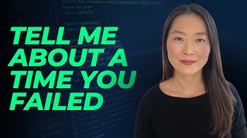 Tell Me About a Time You Failed (Sample Answer for Executive Jobs)