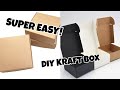DIY Kraft box (EASY WAY) | Camille N.