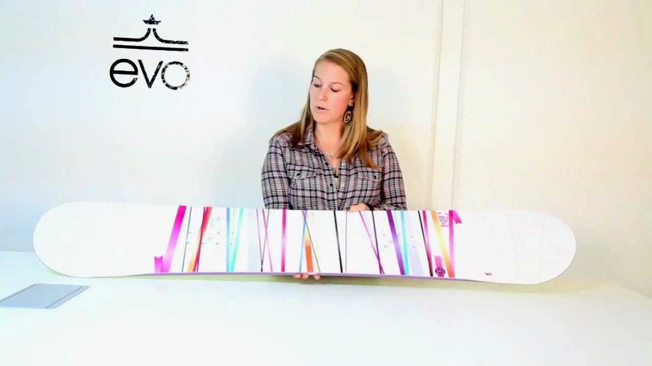 K2 First Lite Snowboard - Women's 2013 - YouTube