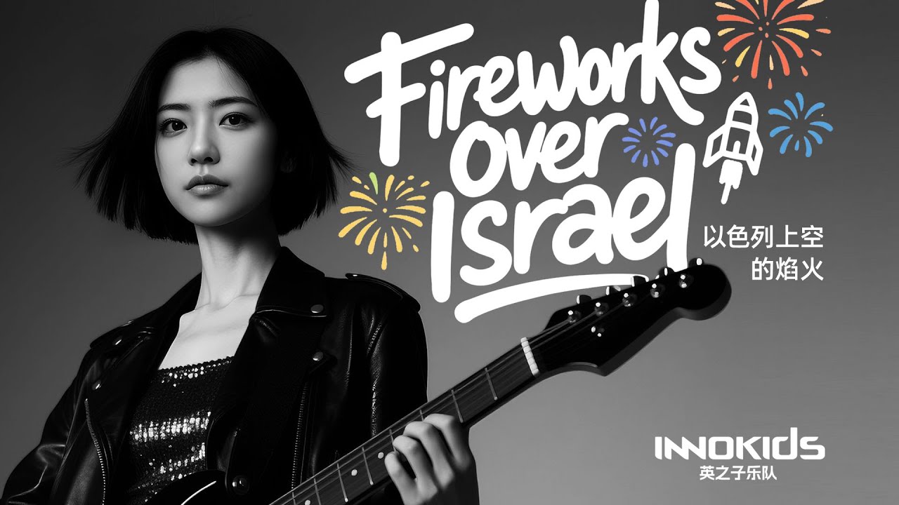 Fireworks Over Israel - the Music to support the right of self defense against Israel -以色列上空的煙火