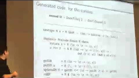 Adam Procter: Making Monads First-class with Template Haskell