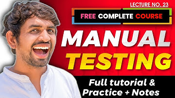 Manual Software Testing class - Part 23 | Software Testing for beginners in Marathi