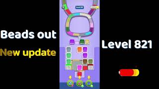 Beads Out Level 821  Walkthrough 🧩 | SolutionGuruji 🎮