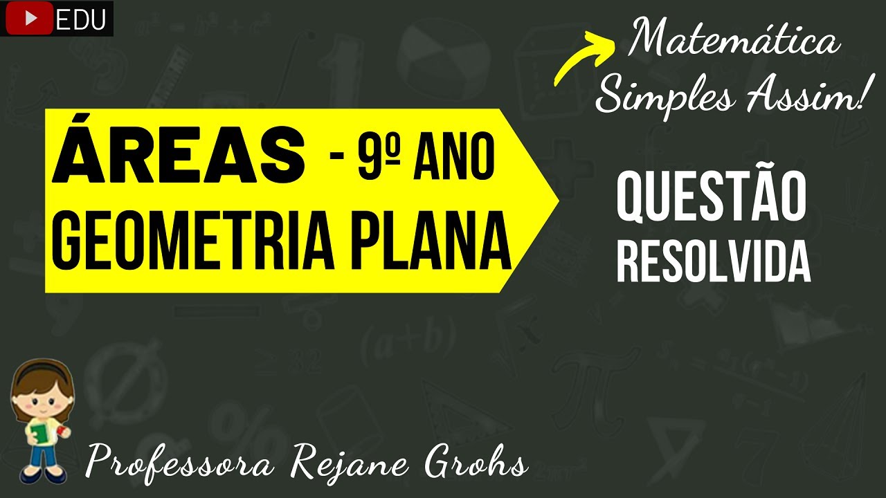Como calcular a Área do Retângulo - Áreas das Figuras Planas - YouTube