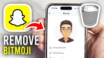 How To Remove Bitmoji From Snapchat - Full Guide
